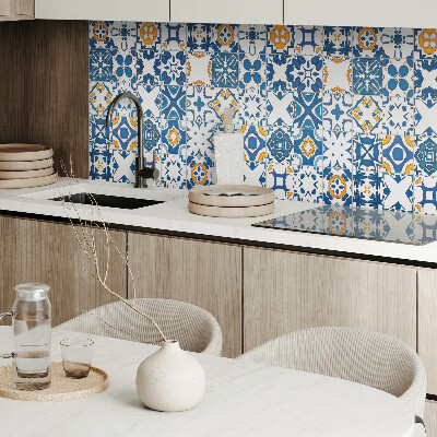 Obdĺžnikový stenový panel Mozaikové motívy v rozložení