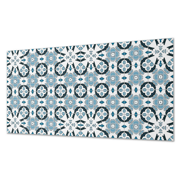 Obdĺžnikový panel na stenu Vzor dlaždíc v geometrickom štýle