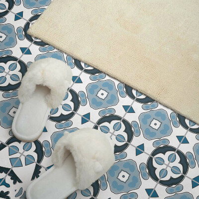 Obdĺžnikový panel na stenu Vzor dlaždíc v geometrickom štýle