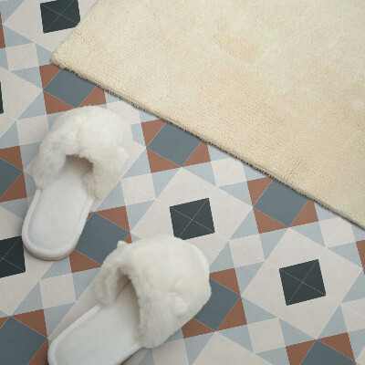 Samolepiaci panel na stenu Kachľový geometrický motív