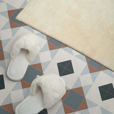 Samolepiaci panel na stenu Kachľový geometrický motív