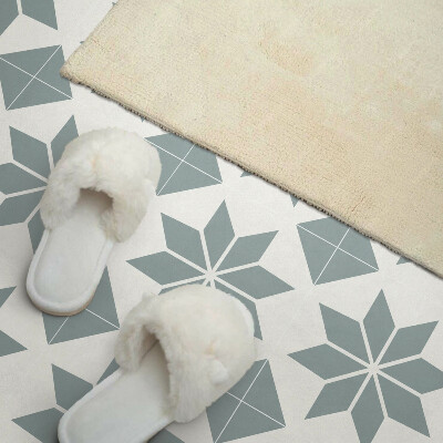 Obdĺžnikový panel na stenu Kvetinové motívy v geometrickom štýle