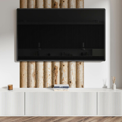 Obdĺžnikový panel na stenu Vzory prírodného dreva