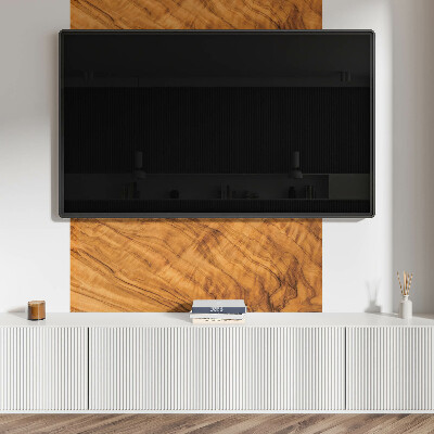 Obdĺžnikový panel na stenu Vzor inšpirovaný drevom