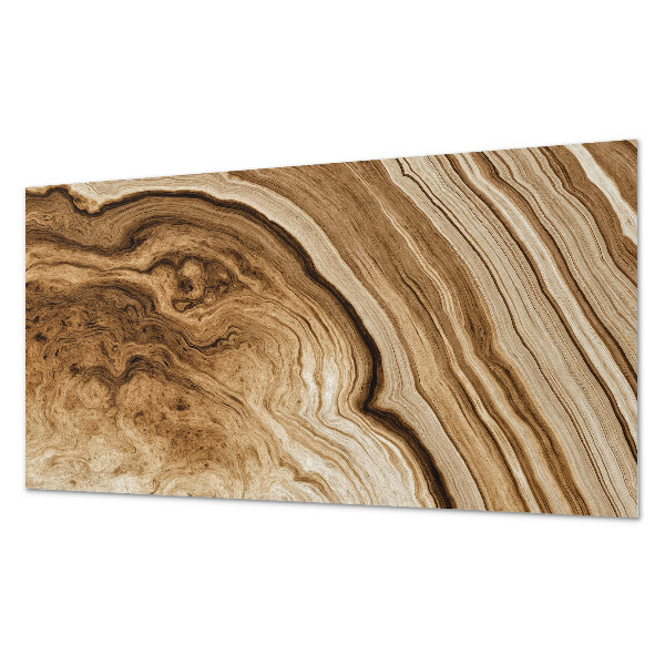 Obdĺžnikový stenový panel Vzory inšpirované drevom