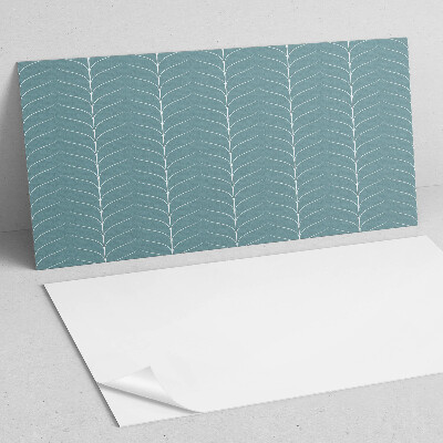 Samolepiaci panel na stenu Listové usporiadanie v párnych radoch