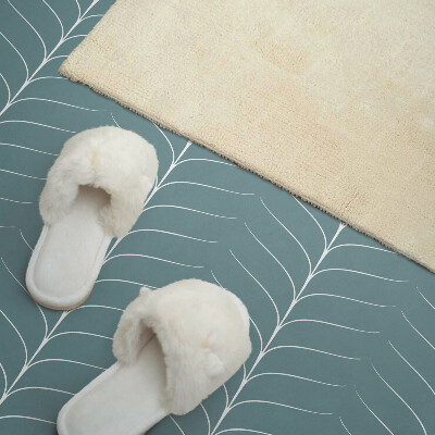 Samolepiaci panel na stenu Listové usporiadanie v párnych radoch