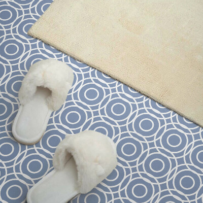 Obdĺžnikový panel na stenu Vzor kruhu v geometrickom štýle