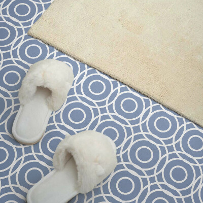 Obdĺžnikový panel na stenu Vzor kruhu v geometrickom štýle