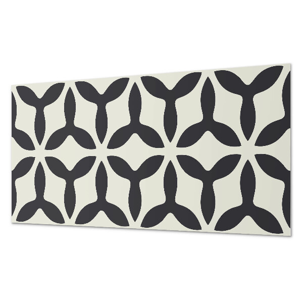 Obdĺžnikový panel na stenu Elegantný motív plutvy