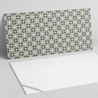 Obdĺžnikový stenový panel Kachľový geometrický motív