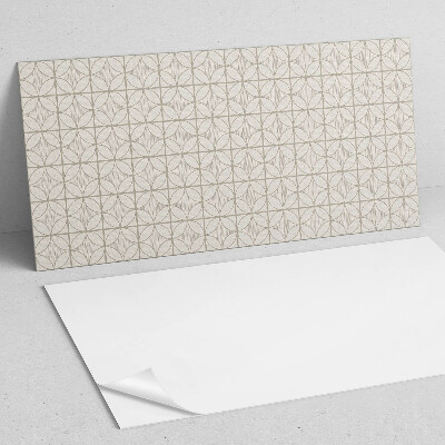 Samolepiaci panel na stenu Okrúhly vzor v geometrickom štýle