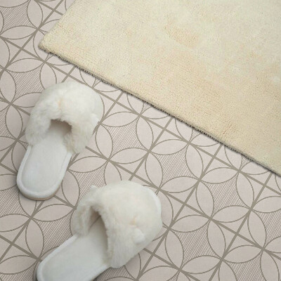 Samolepiaci panel na stenu Okrúhly vzor v geometrickom štýle