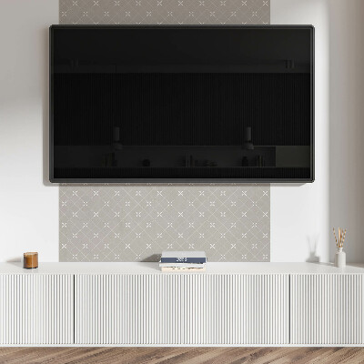 Obdĺžnikový panel na stenu Kosoštvorcový vzor v geometrickom prevedení