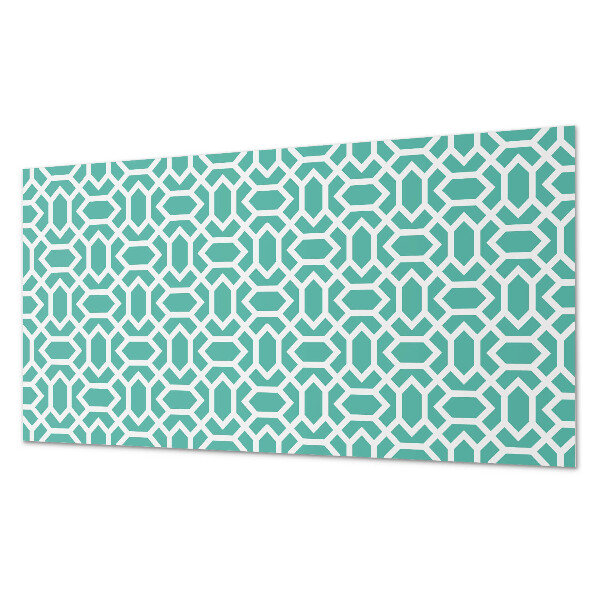 Obdĺžnikový stenový panel Tvary v geometrickom rytme