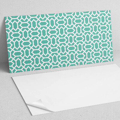 Obdĺžnikový stenový panel Tvary v geometrickom rytme