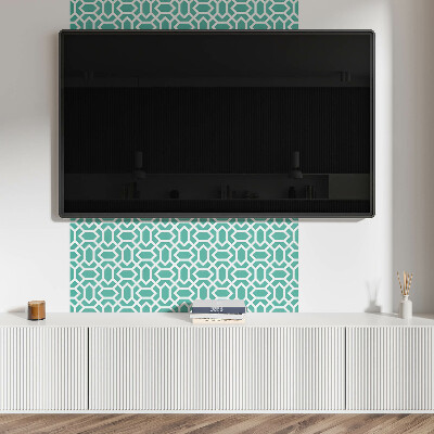 Obdĺžnikový stenový panel Tvary v geometrickom rytme