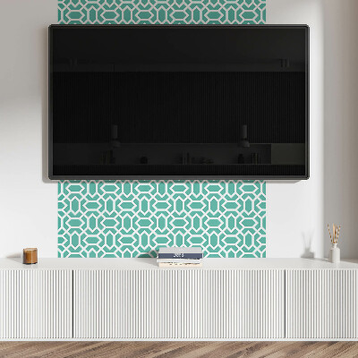 Obdĺžnikový stenový panel Tvary v geometrickom rytme