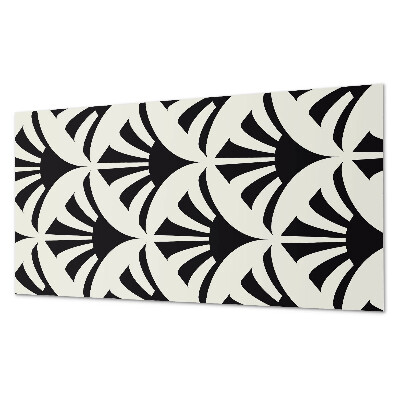 Samolepiaci panel na stenu Zelené akcenty v abstraktnom štýle