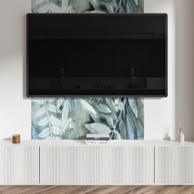 Obdĺžnikový panel na stenu Rastlinné akvarelové vzory