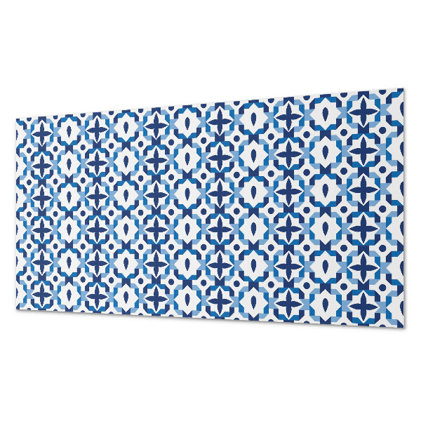 Samolepiaci panel na stenu Kvetinový motív v geometrii