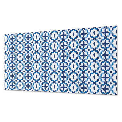 Samolepiaci panel na stenu Kvetinový motív v geometrii