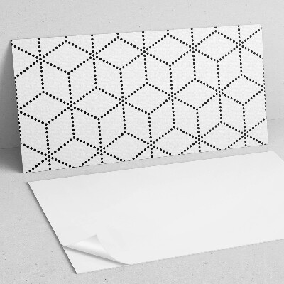 Obdĺžnikový stenový panel Motív šesťhrannej bodky