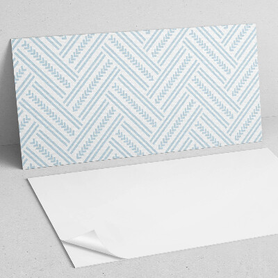 Samolepiaci panel na stenu Cik-cak vzor s lineárnymi akcentmi