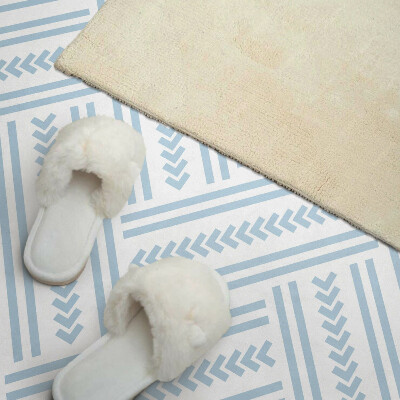 Samolepiaci panel na stenu Cik-cak vzor s lineárnymi akcentmi