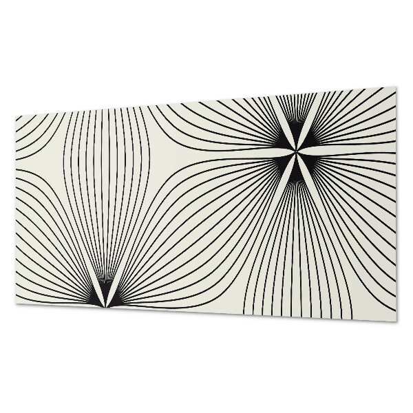 Samolepiaci panel na stenu Energetické vzory s dynamickými líniami