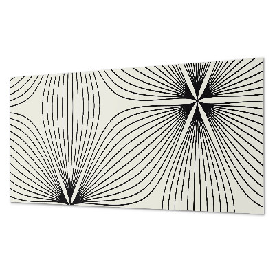 Samolepiaci panel na stenu Energetické vzory s dynamickými líniami