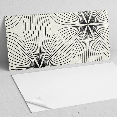 Samolepiaci panel na stenu Energetické vzory s dynamickými líniami