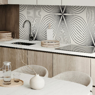 Samolepiaci panel na stenu Energetické vzory s dynamickými líniami