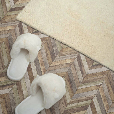 Samolepiaci panel na stenu Vzor rybej kosti vyrobený z drevených dosiek