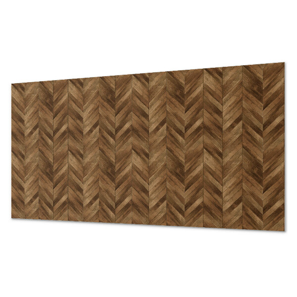 Obdĺžnikový panel na stenu Vzor rybej kosti dosiek