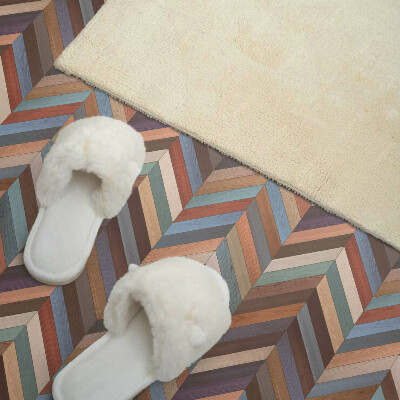 Samolepiaci panel na stenu Vzor rybej kosti v drevenom štýle