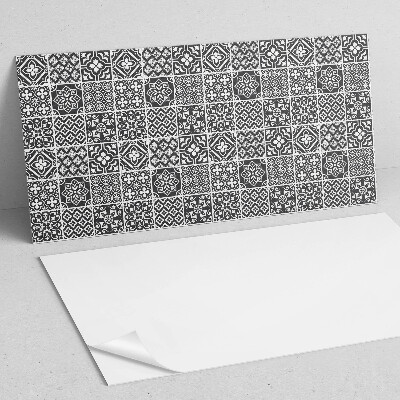 Obdĺžnikový panel na stenu Geometrické motívy v dlaždiciach