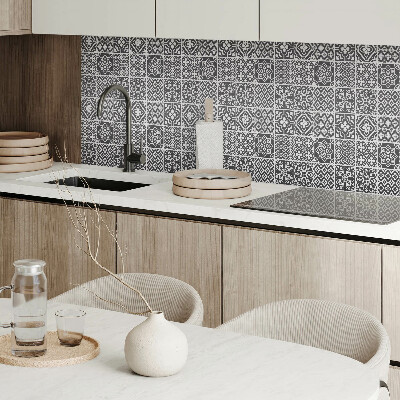 Obdĺžnikový panel na stenu Geometrické motívy v dlaždiciach