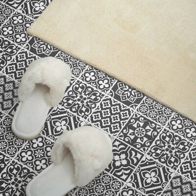 Obdĺžnikový panel na stenu Geometrické motívy v dlaždiciach