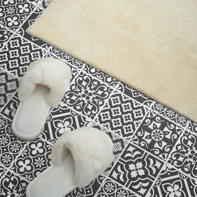 Obdĺžnikový panel na stenu Geometrické motívy v dlaždiciach