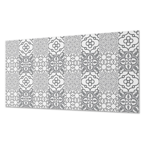 Obdĺžnikový stenový panel Geometrické tvary v kompozícii