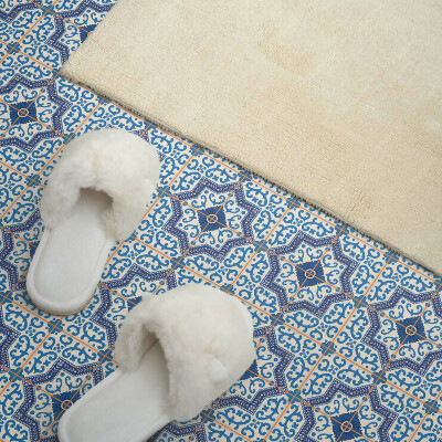 Obdĺžnikový stenový panel Kachľové ozdoby v elegantnom štýle