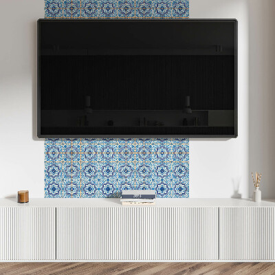 Obdĺžnikový stenový panel Kachľové ozdoby v elegantnom štýle
