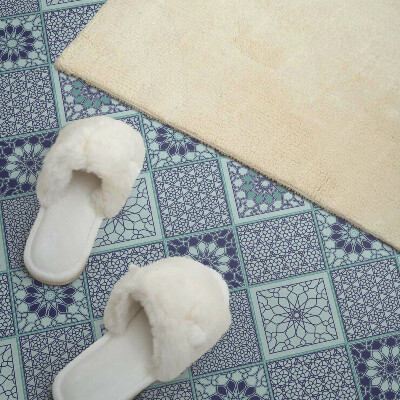 Samolepiaci panel na stenu Mozaikové tvary v geometrickom štýle