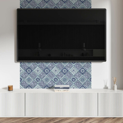 Samolepiaci panel na stenu Mozaikové tvary v geometrickom štýle