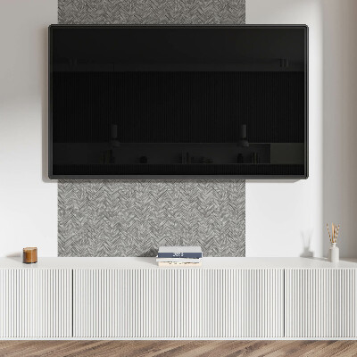 Obdĺžnikový panel na stenu Pletený motív dreva