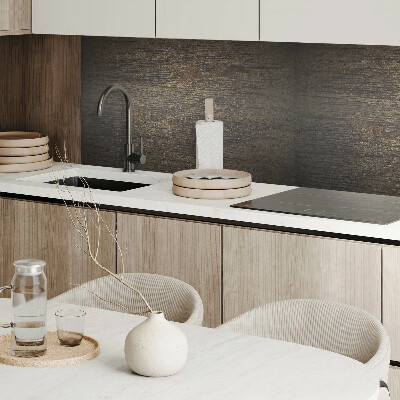 Samolepiaci panel na stenu Vzor dreva s grafikou