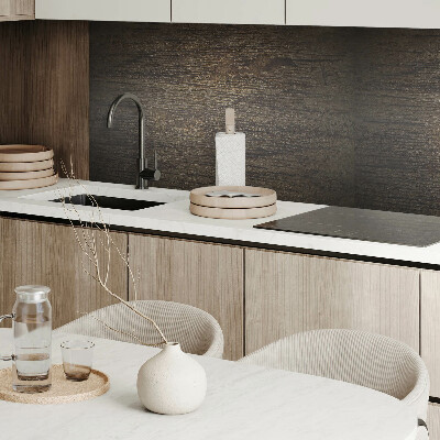 Samolepiaci panel na stenu Vzor dreva s grafikou