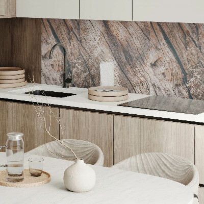 Obdĺžnikový panel na stenu Vzor dreva s kresbami