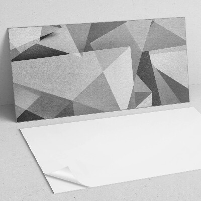 Obdĺžnikový stenový panel Abstraktný geometrický polygónový motív